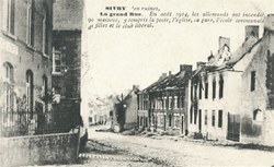  Sivry - Village en ruines (La Grand'Rue) 