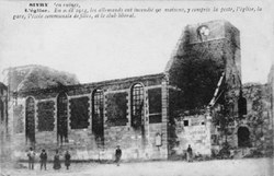  Sivry - Village en ruines (Eglise) 