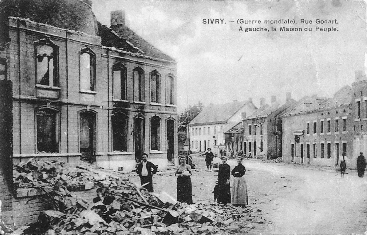 Sivry - Village en ruines (Rue Godart)