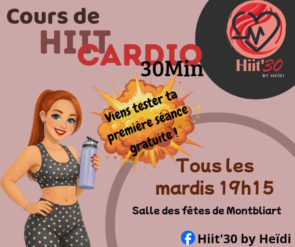 Cours de HIIT cardio
