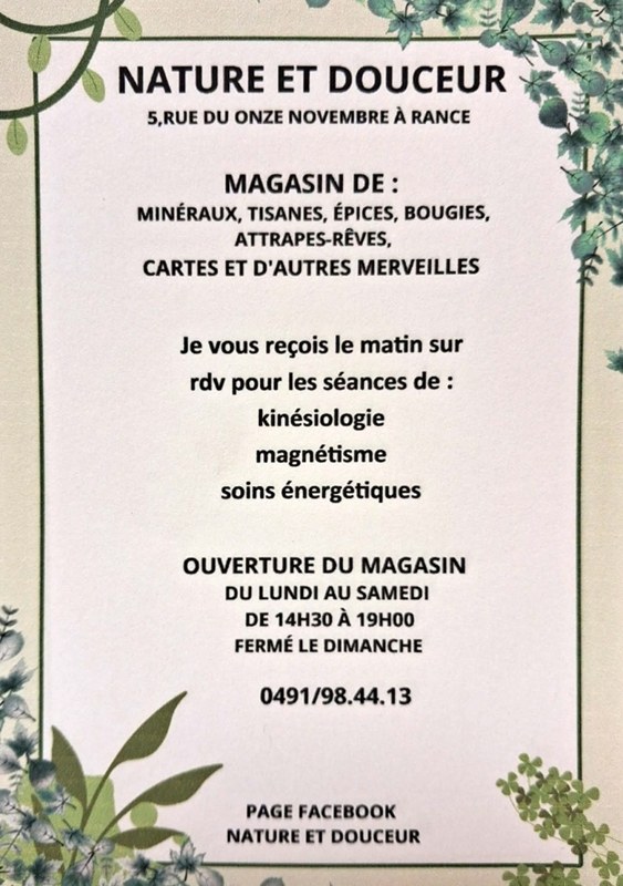 Nature et douceur copie