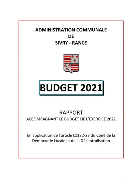 Pages de BUDGET 2021 rapport 1