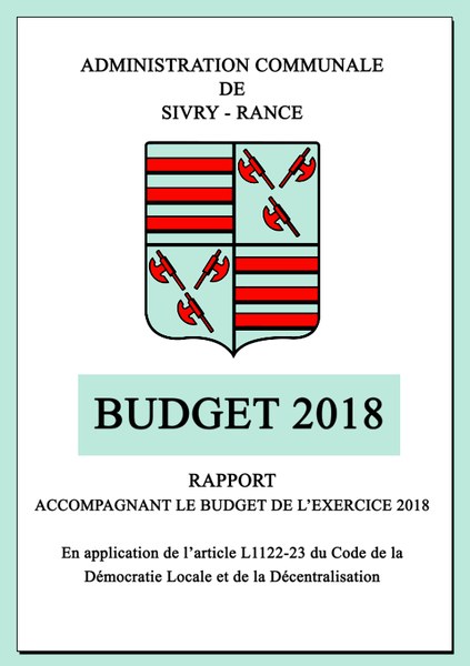 Rapport Busget 2018